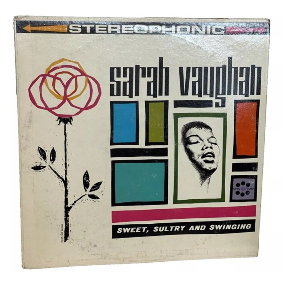 Sarah Vaughan Sweet Sultry And Swinging (Vinyl, 1962) Spin-O-Rama S-73 Good LP